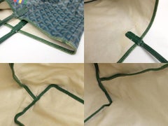 Goyard Stripe Chevron Goyardine St Louis with Pouch 230927 Coated Canvas Tote