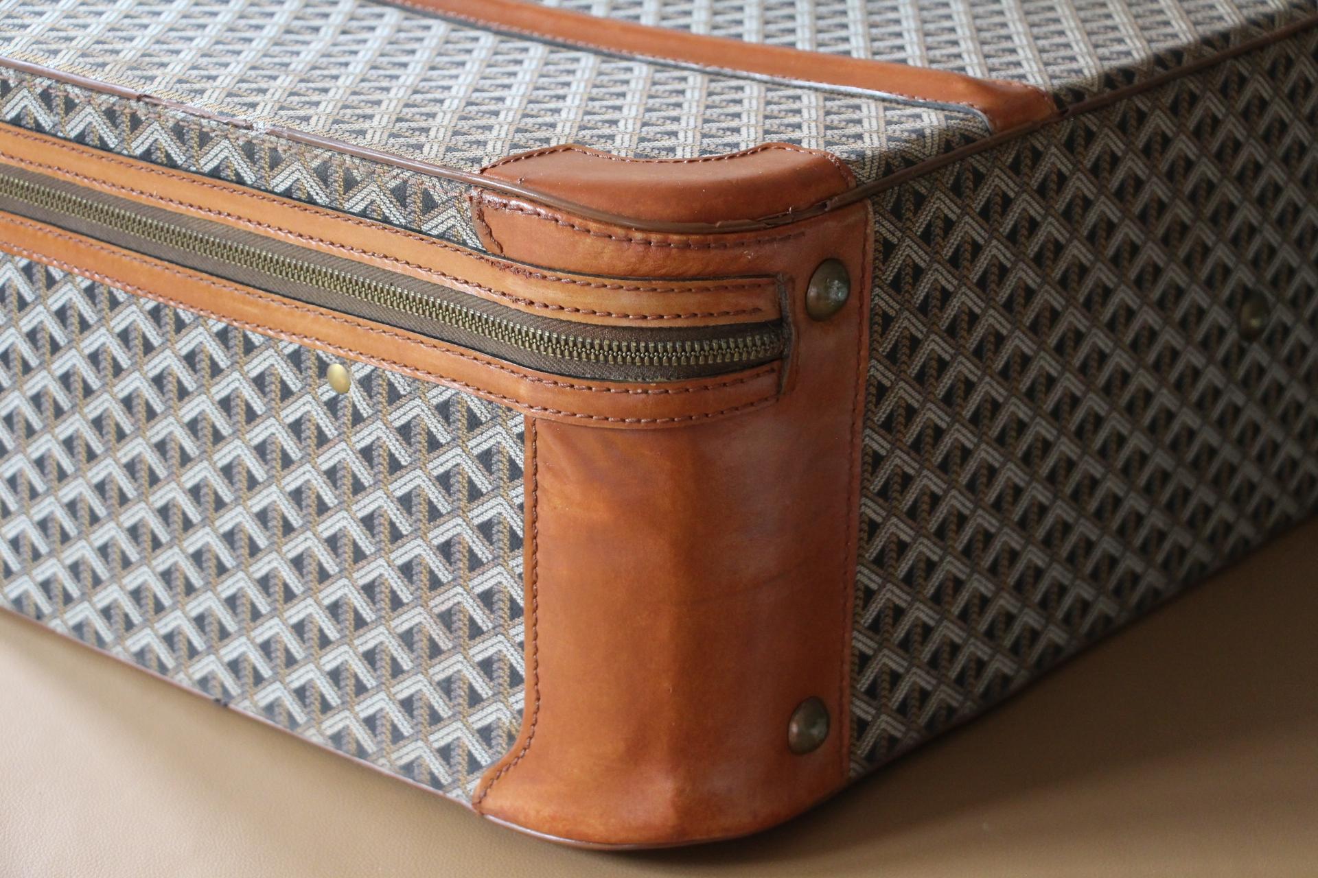 Goyard Suitcase, Goyard Steamer Trunk For Sale 2