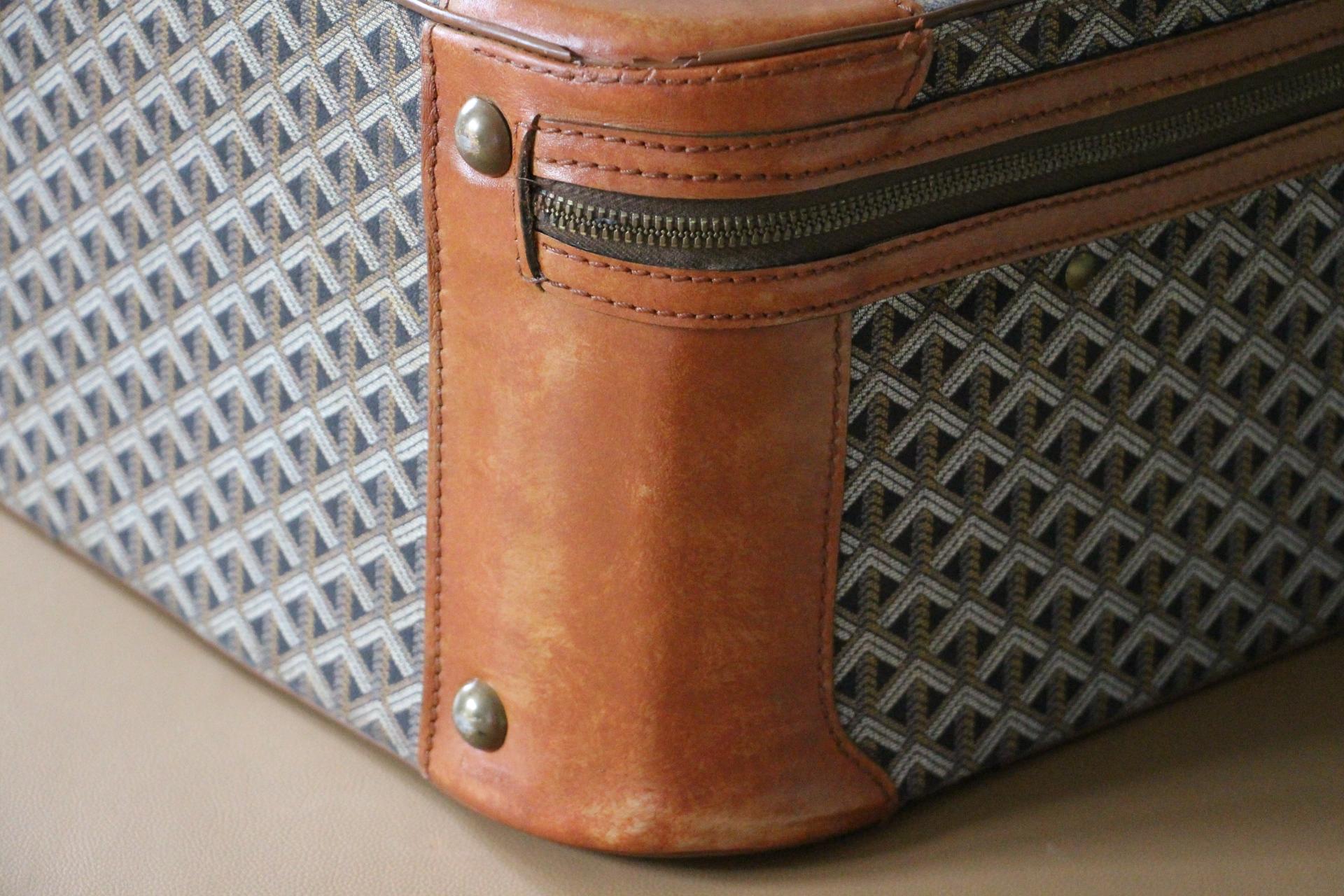 Goyard Suitcase, Goyard Steamer Trunk For Sale 3