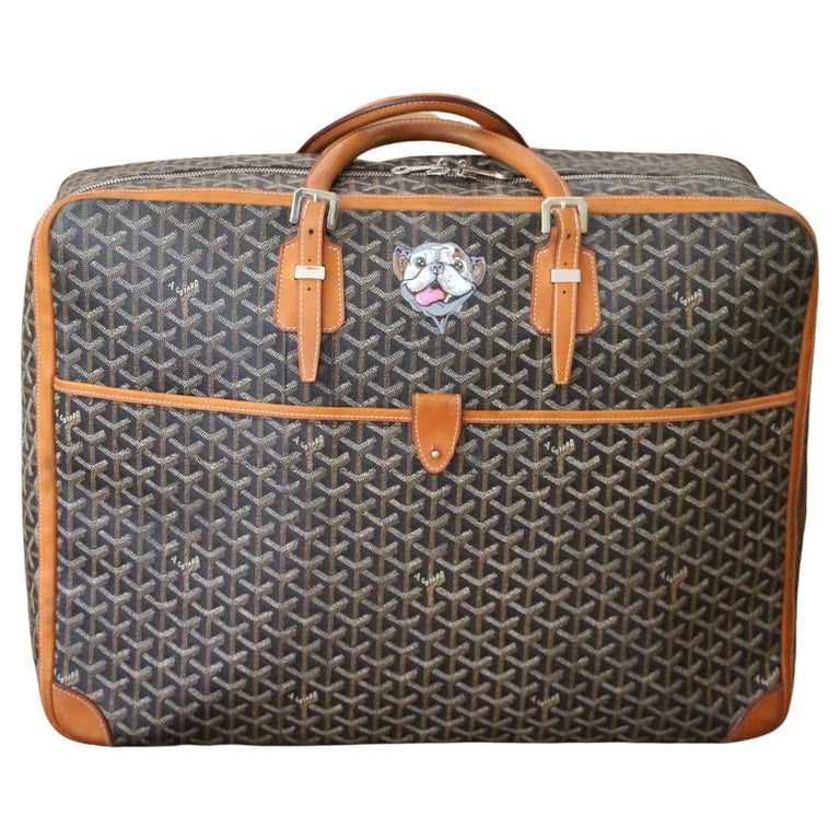 luggage goyard travel bag