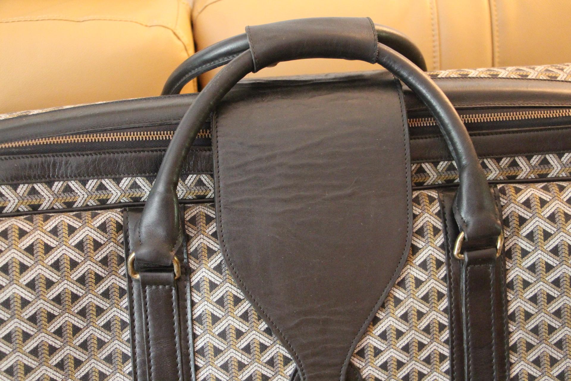 goyard luggage bag
