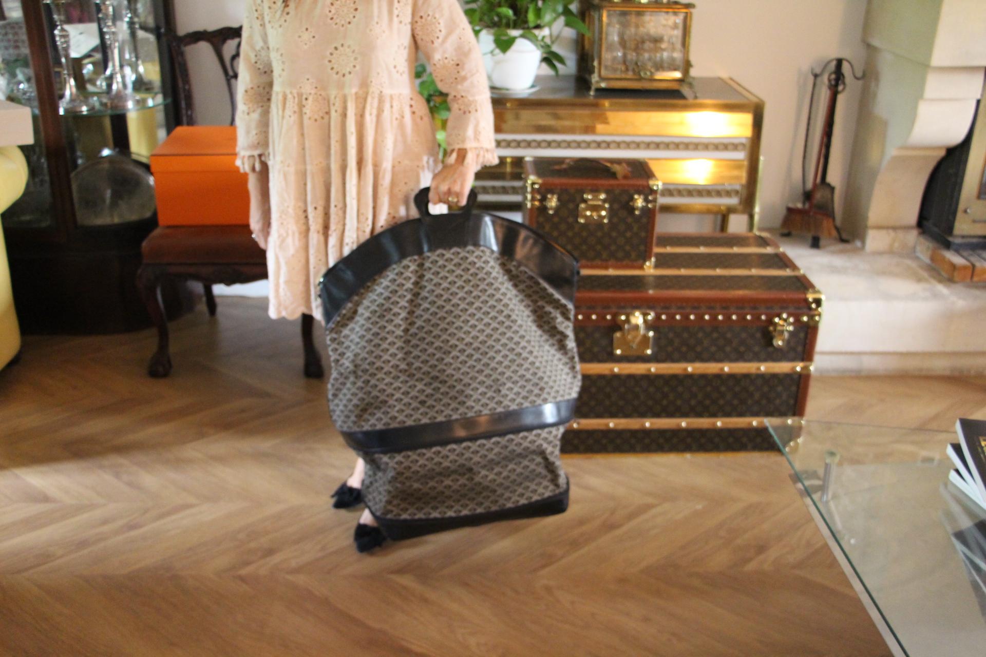 Goyard Travel Bag, Vintage Oversized Goyard Travel Bag Tote For Sale 9