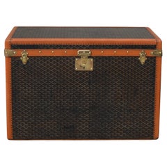 Antique Goyard travel trunk circa. 1910