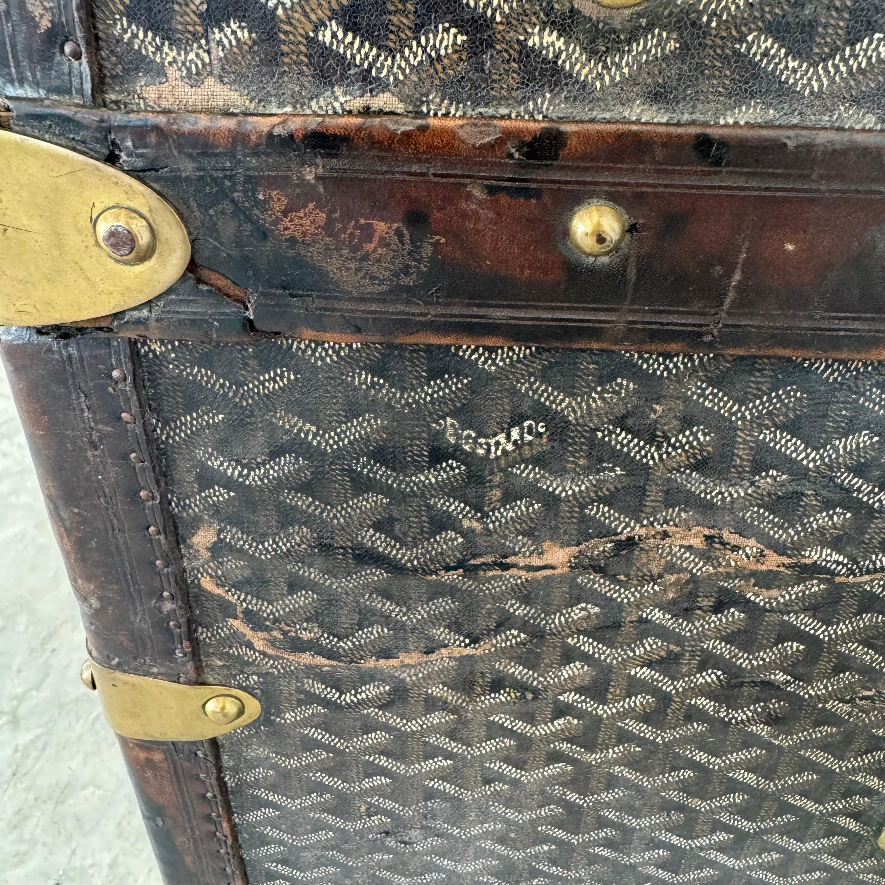 Goyard Trunk, 1910 France For Sale 11