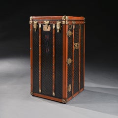 Goyard Trunk A Rare Early 20th Century Steamer or Wardrobe Trunk by Goyard