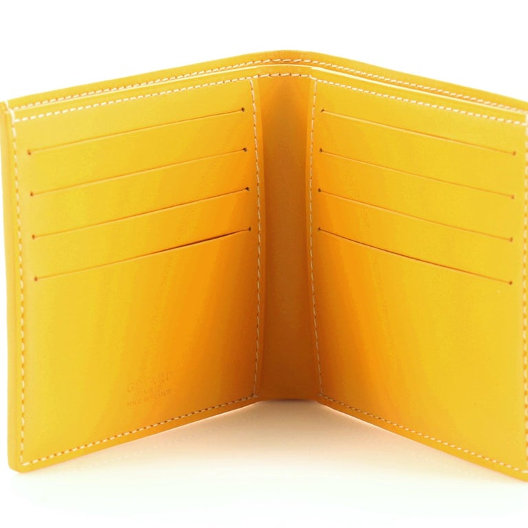 Goyard Victoire Wallet Yellow