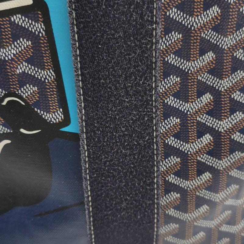 Goyard Villette Bolso Grande Azul Marino Bulldog Francés en venta 10