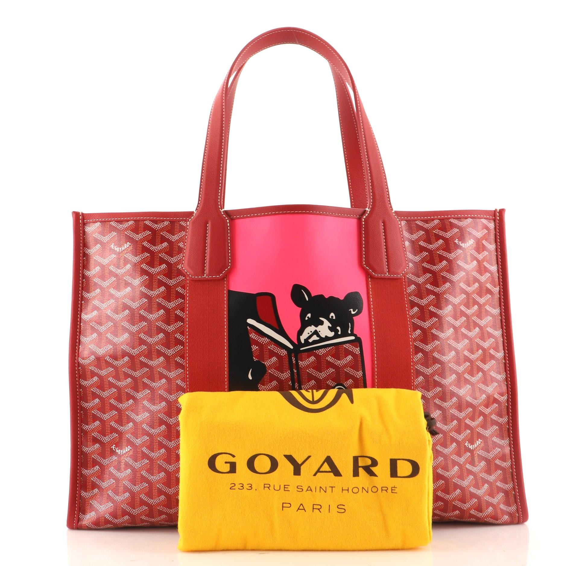 Goyard Villette Tote Printed Coated Canvas at 1stDibs goyard dog