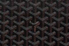 Goyard Vintage 2000's Yona MM Petite Shoulder Tote Bag Square Shaped Purse