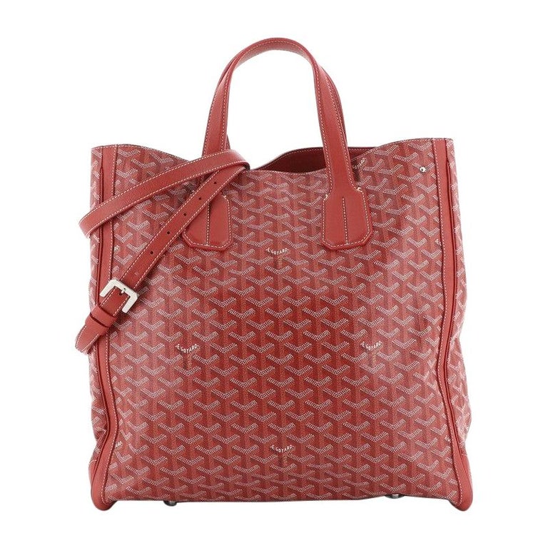 Volataire travel bag in canvas Goyard Red in Cloth - 2644241