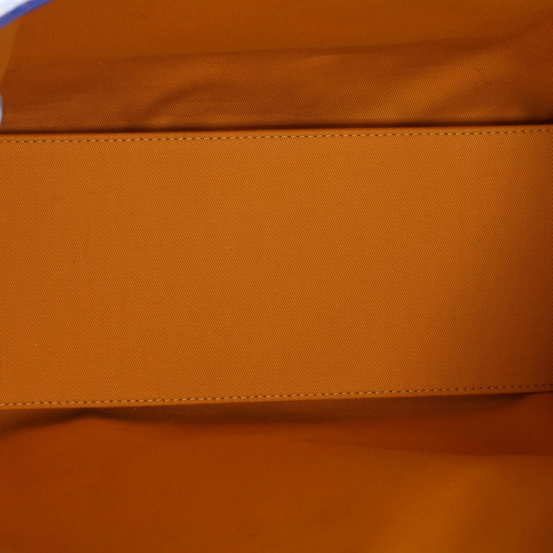 Goyard Voltaire Convertible Tote Painted Coated Canvas In Good Condition In NY, NY