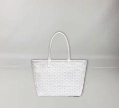Goyard White Artois PM Bag