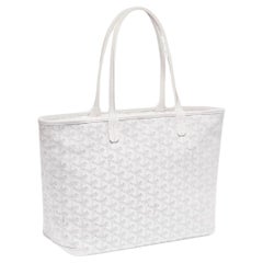 Goyard White Artois PM Bag