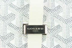 Goyard White Chevron Belvedere II PM Crossbody 26gy721s