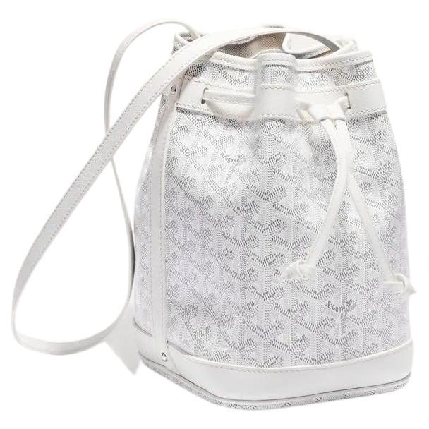 Goyard Plumet Bag Clutch Crossbody Wallet Yellow Coated Canvas New at