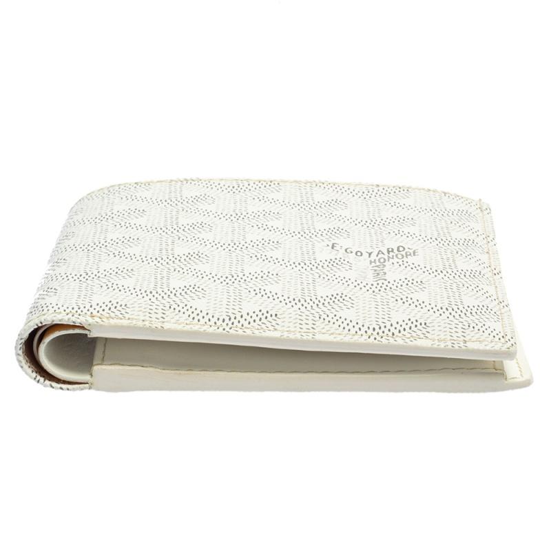 White goyard wallet hotsell