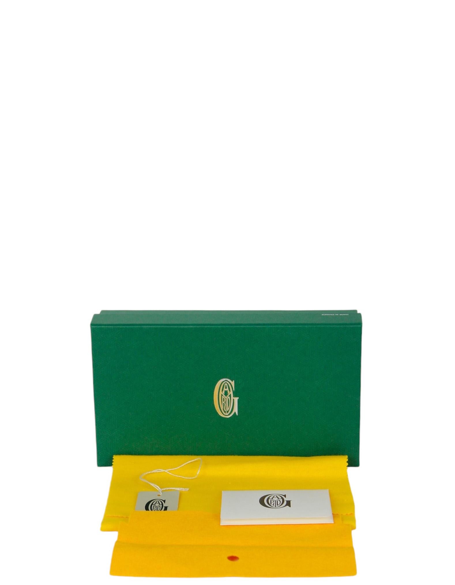 Goyard White Goyardine Monte Carlo Mini Case Wallet 3
