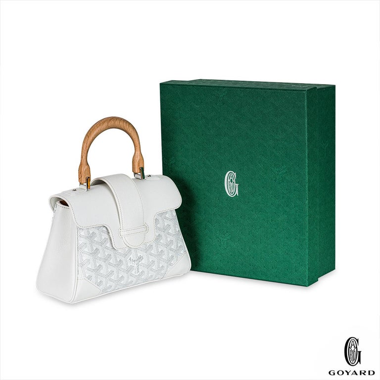 Goyard Goyardine Mini Saigon White - NOBLEMARS