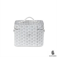 Goyard White Muse Vanity Case