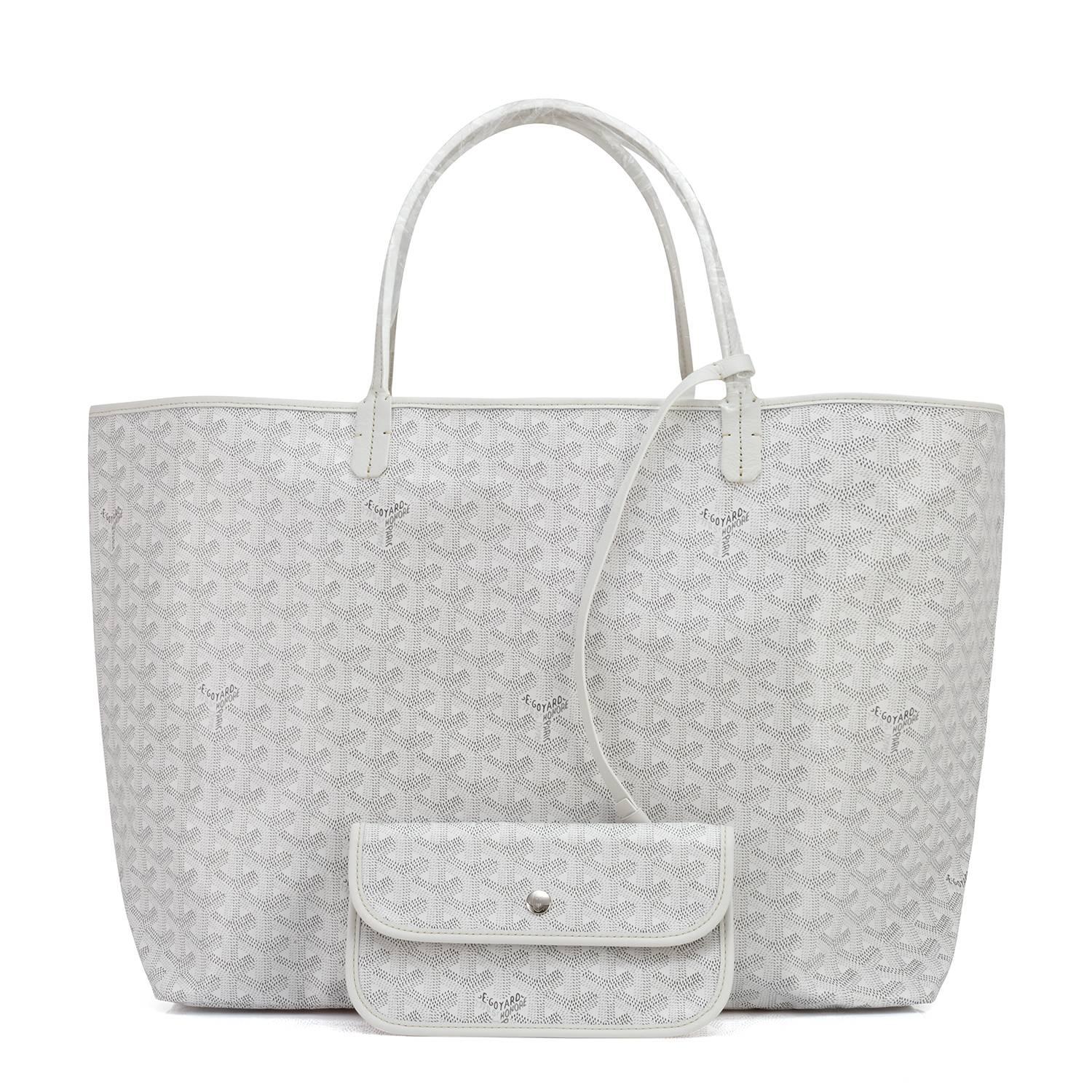 goyard canvas tote