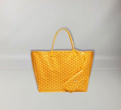 Goyard Yellow Anjou GM Bag