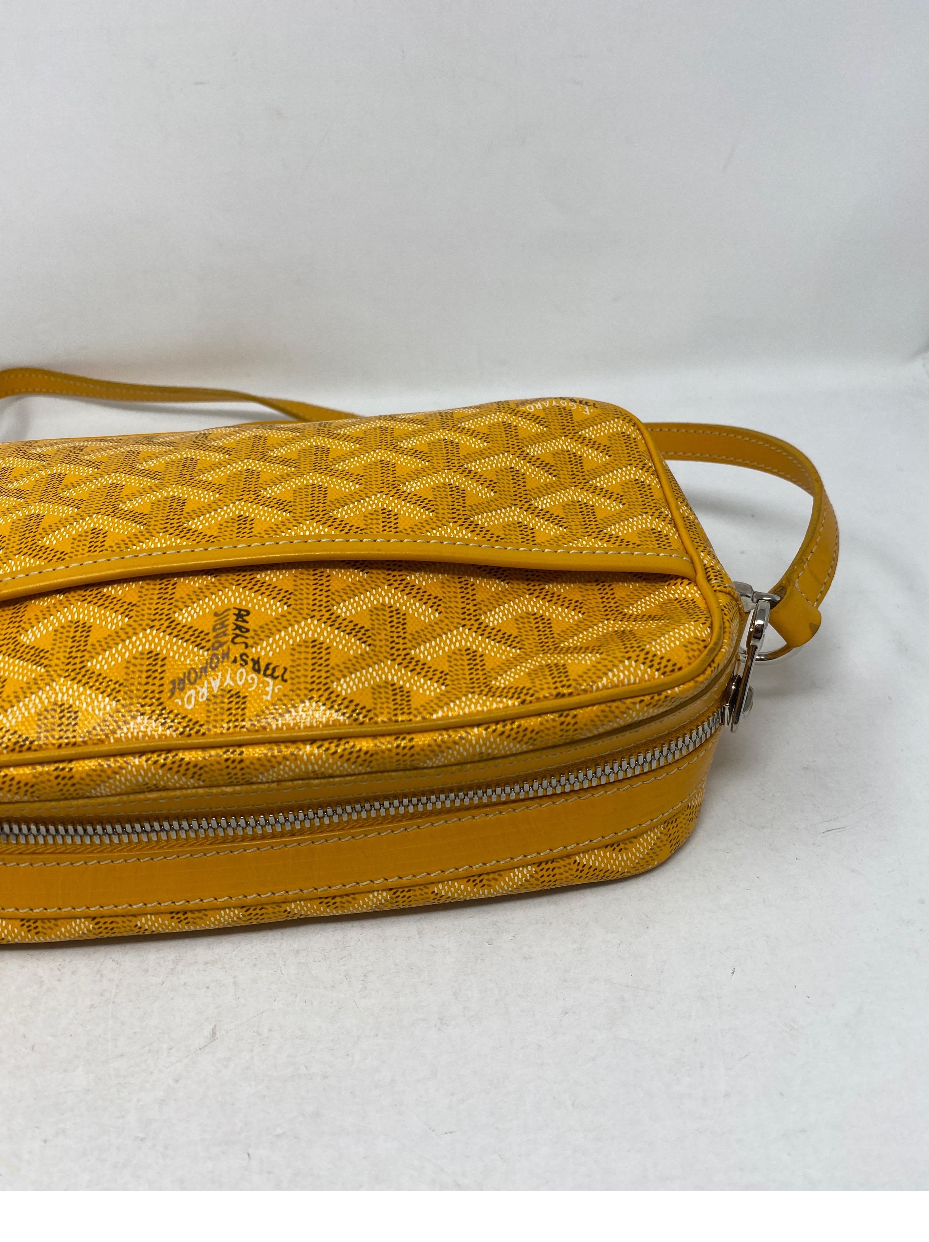 Goyard Yellow Crossbody Bag 4