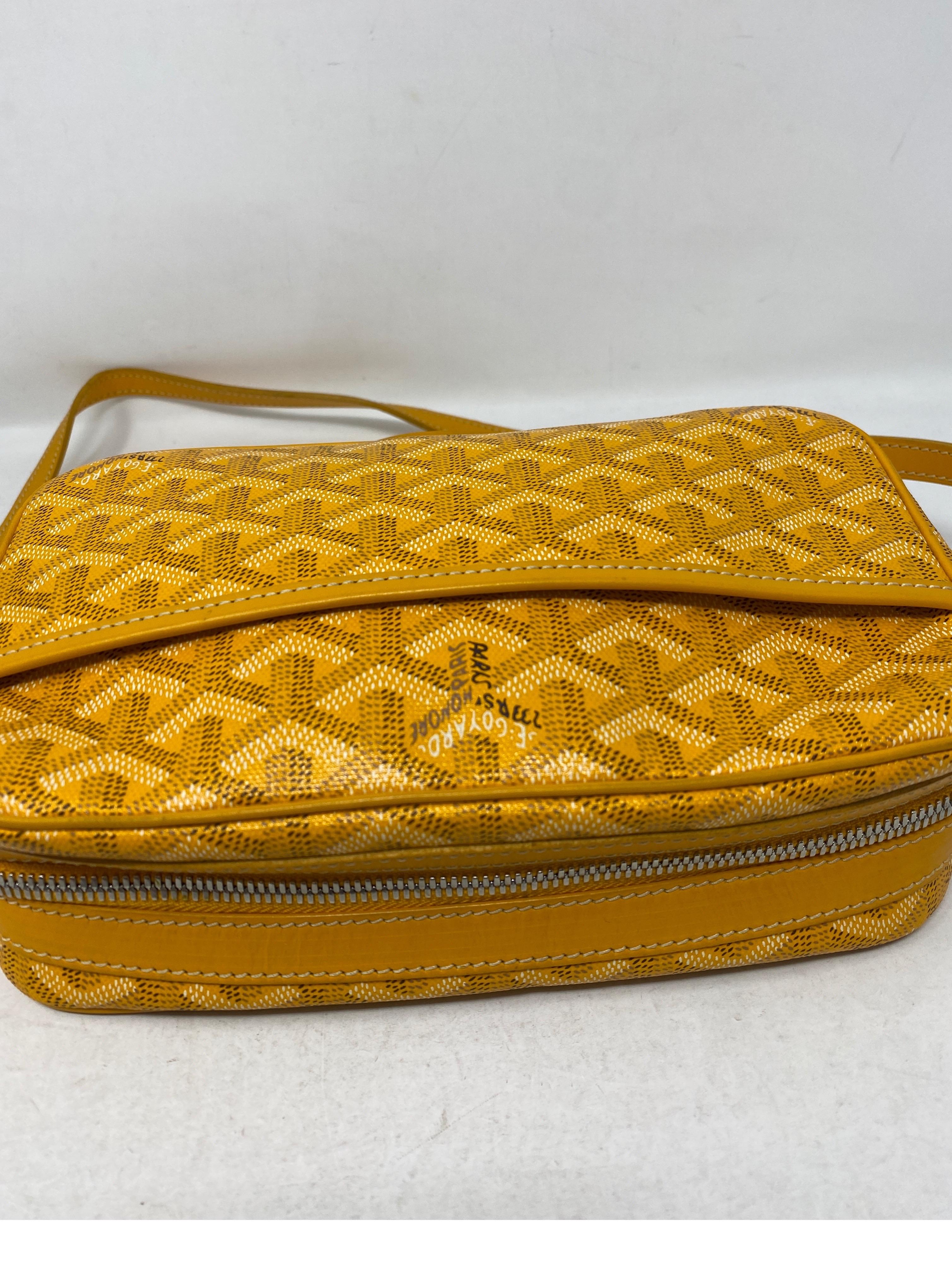 Goyard Yellow Crossbody Bag 5