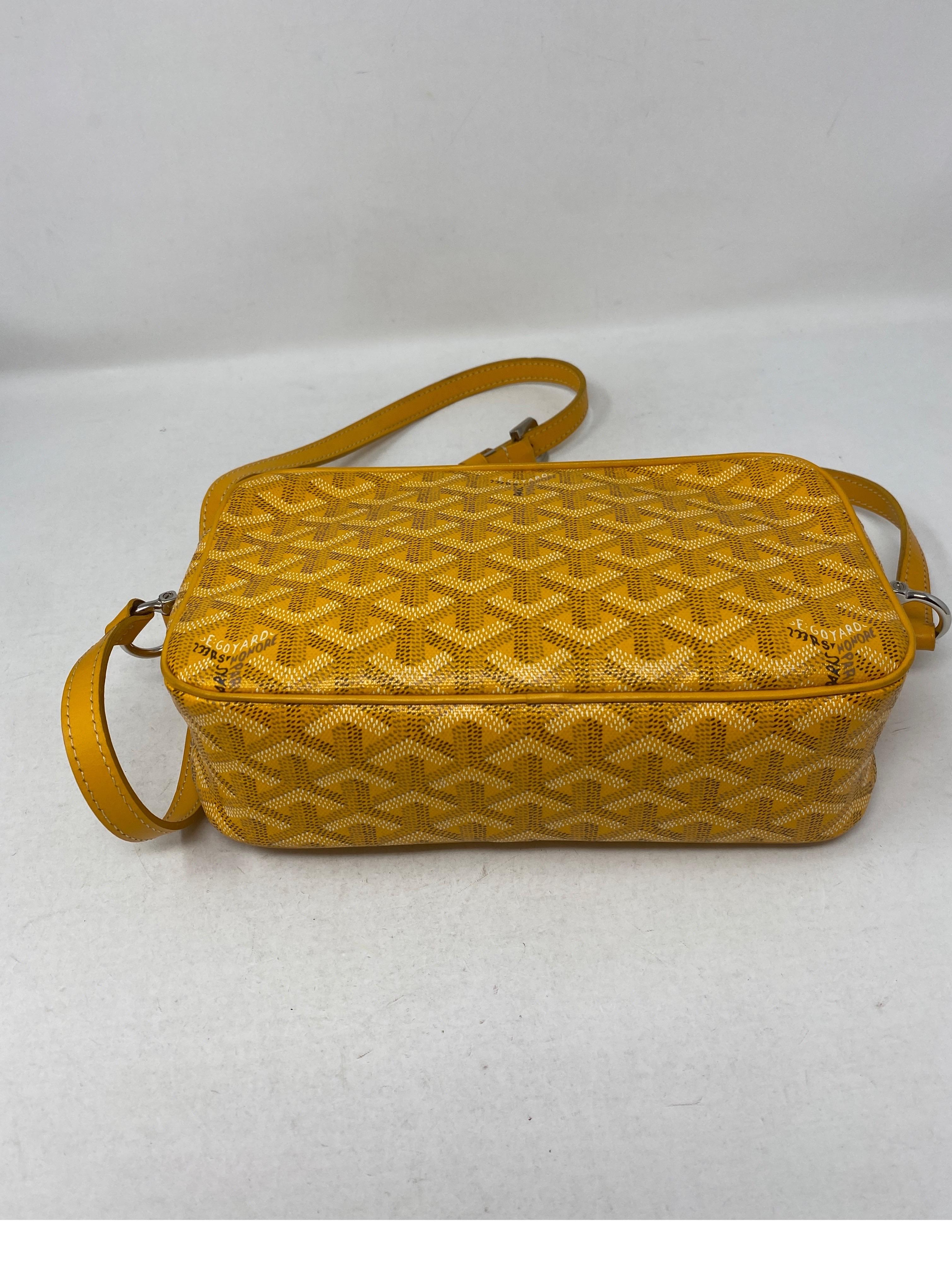 Goyard Yellow Crossbody Bag 6