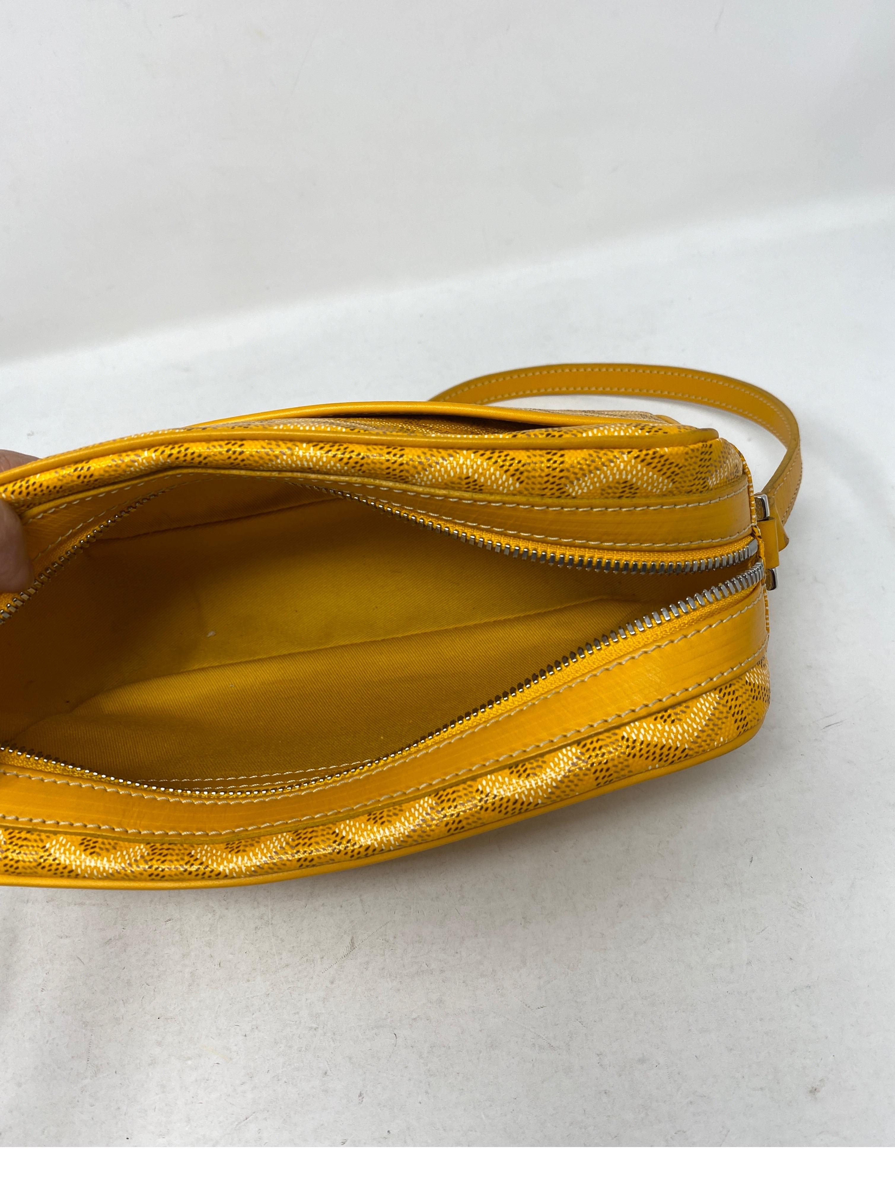 Goyard Yellow Crossbody Bag 7