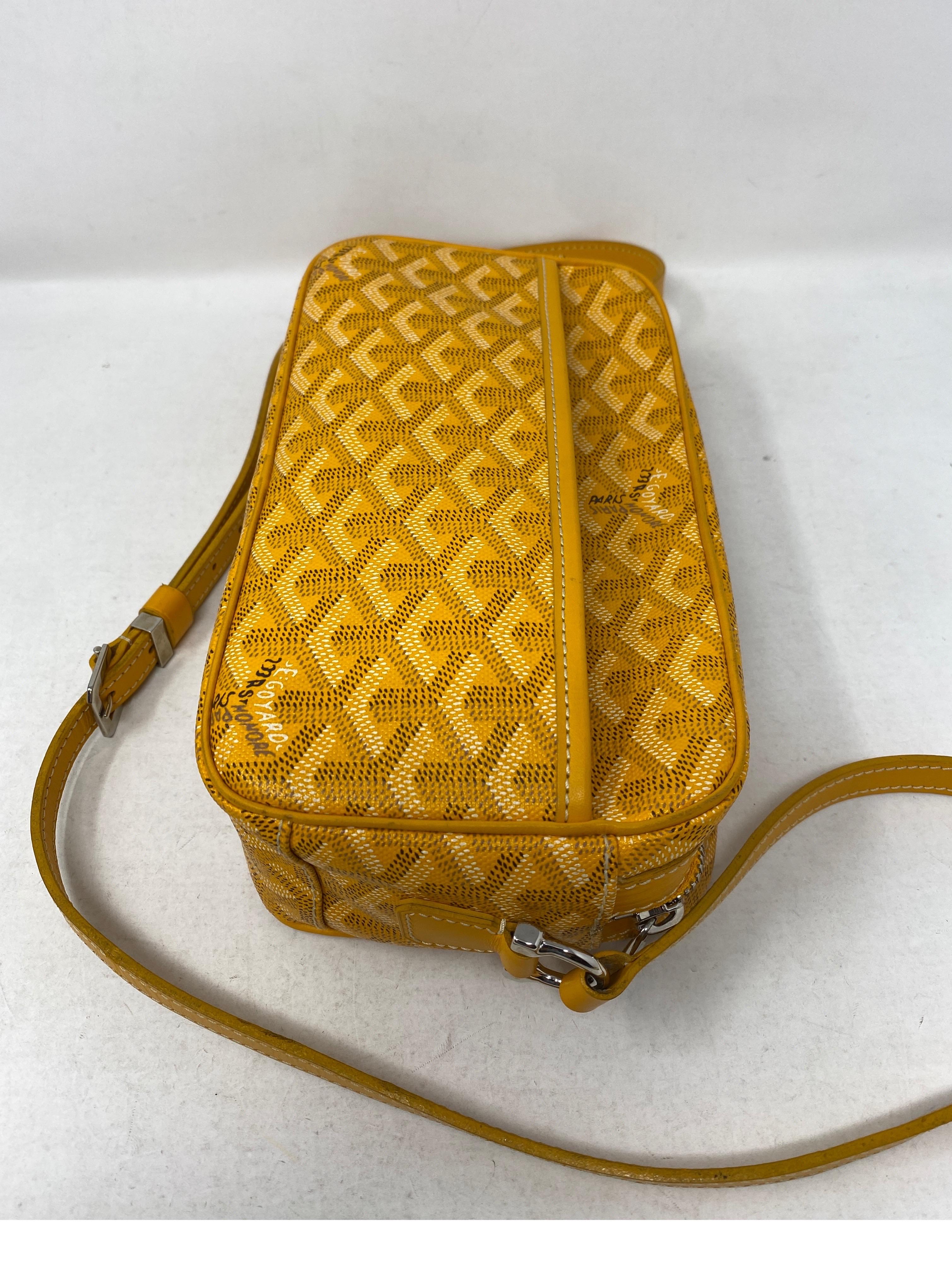 Goyard Yellow Crossbody Bag 10
