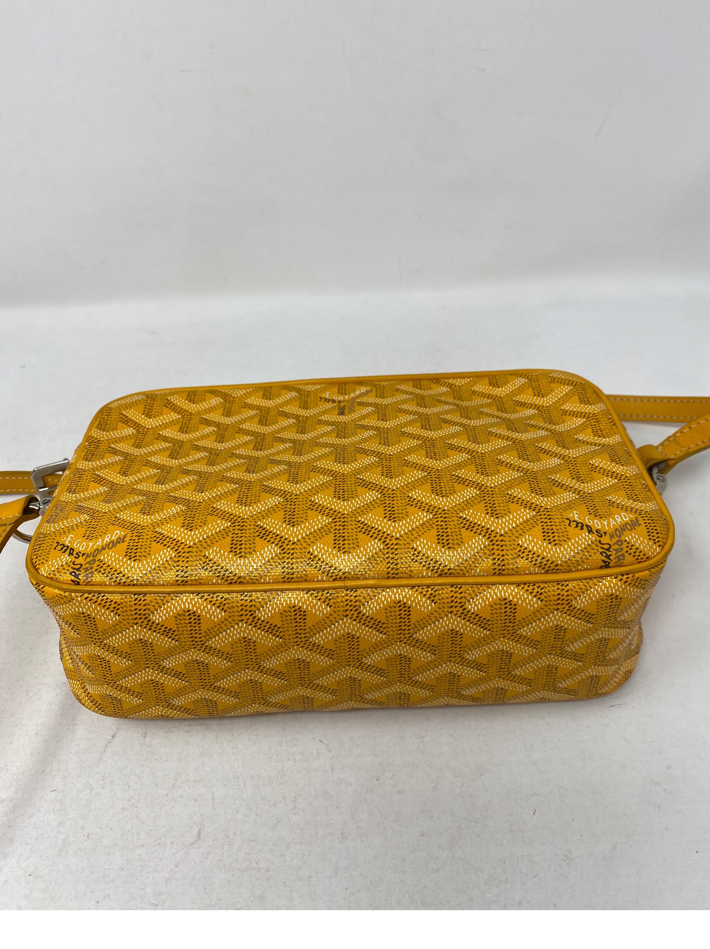 Goyard Yellow Crossbody Bag 13