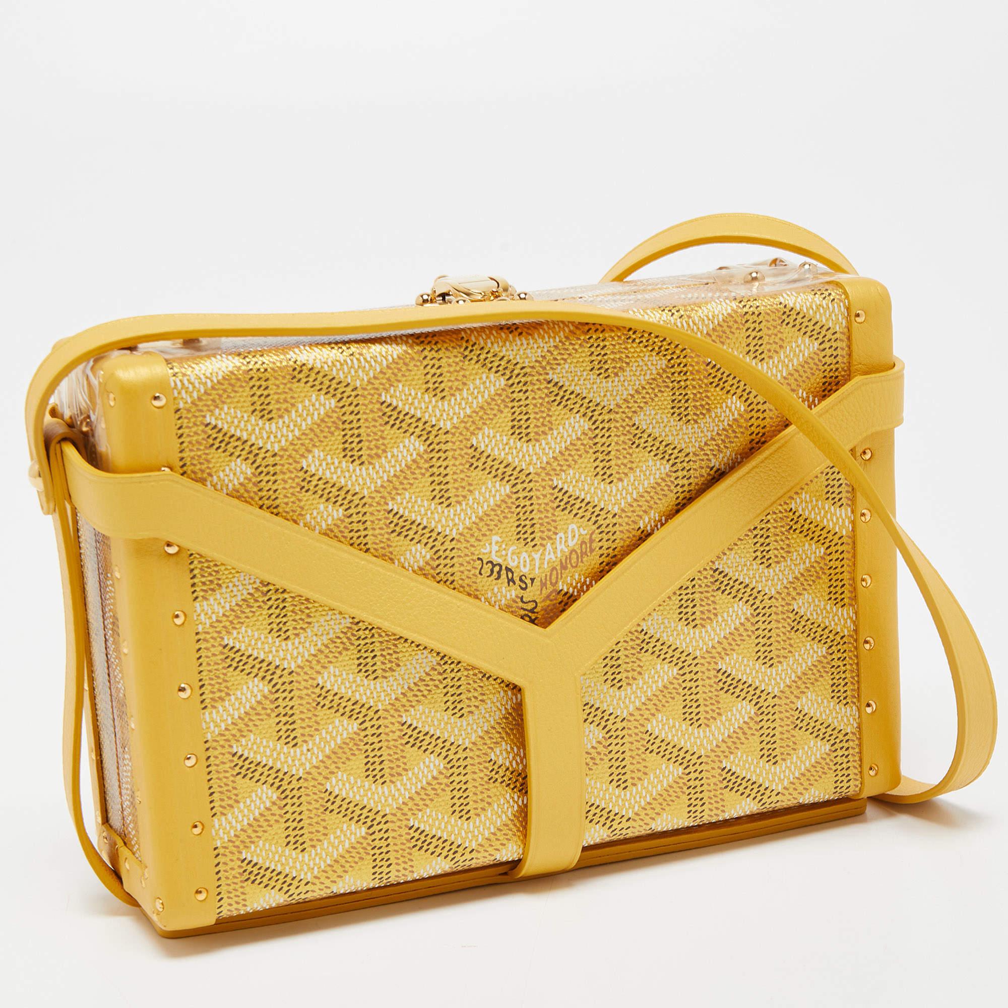 goyard cassette trunk bag
