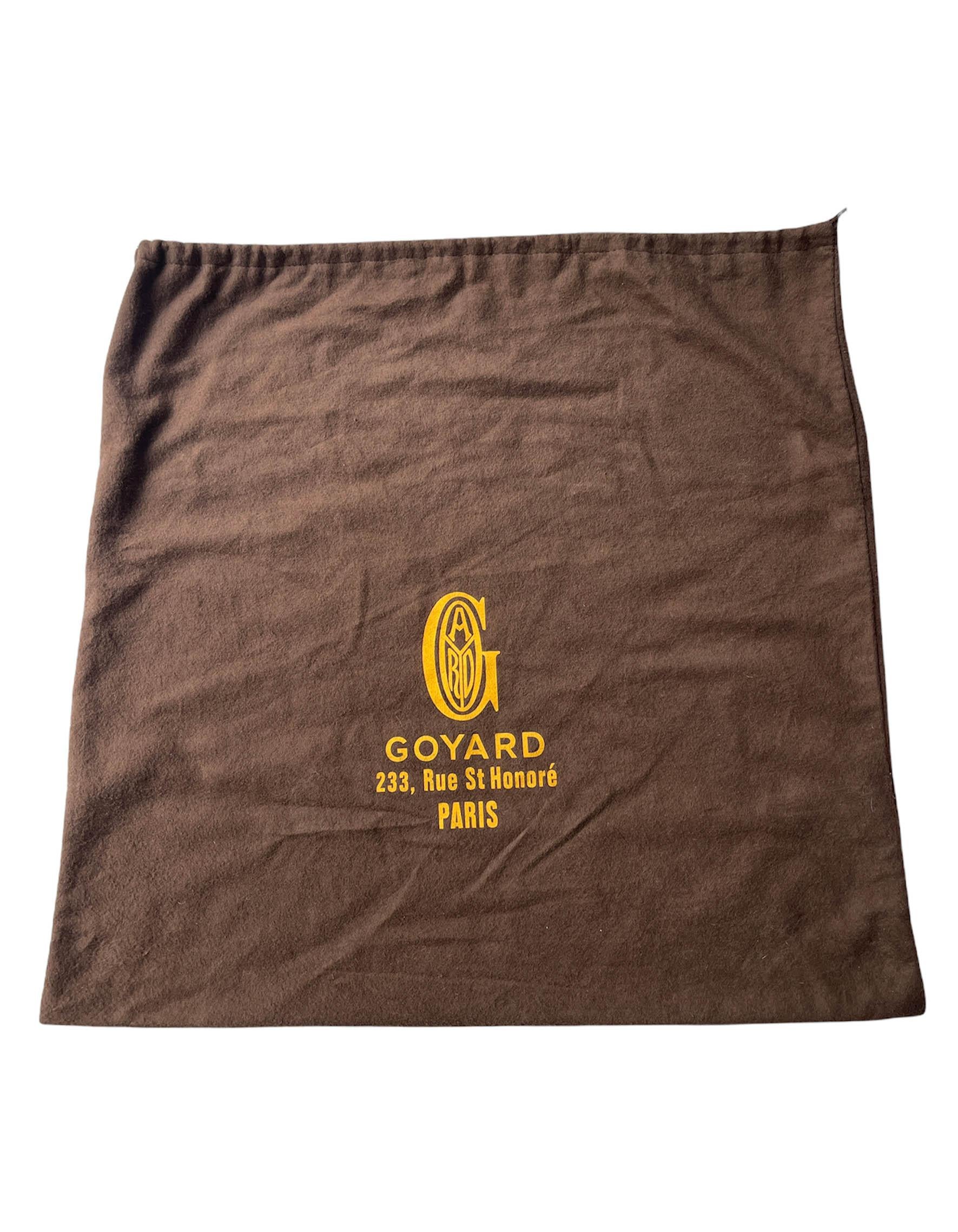 Goyard Gelb Goyardine Canvas Okinawa GM Tote Tasche 9