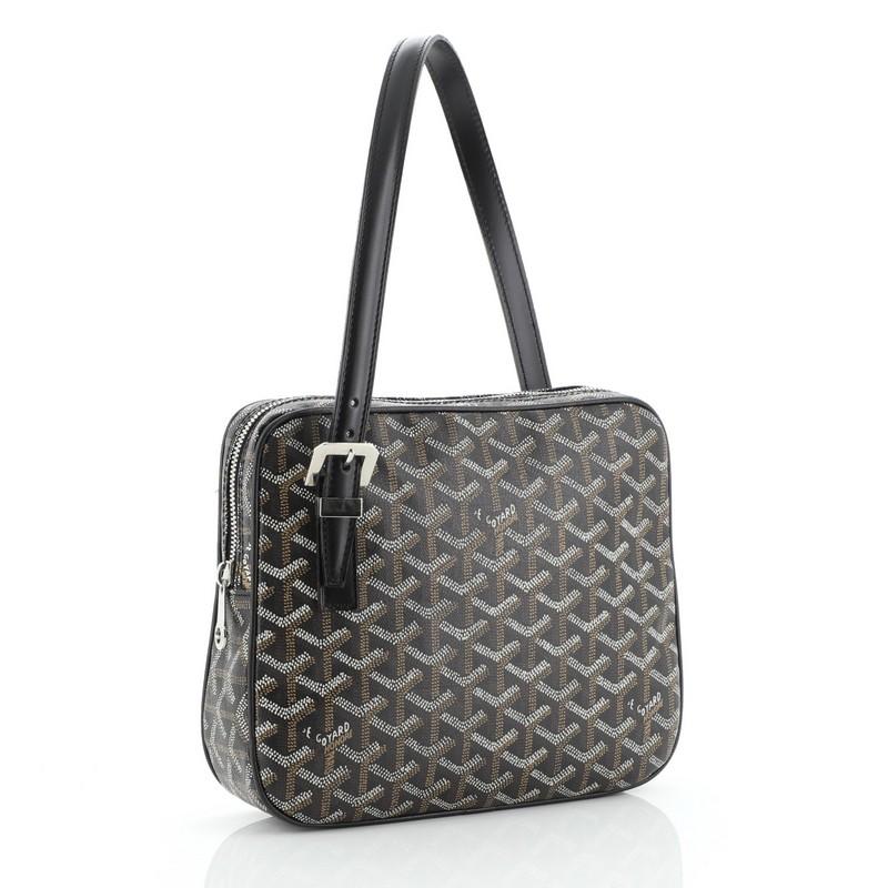 Goyard Yona Tasche beschichtetes Segeltuch MM (Schwarz)