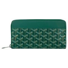 Portafoglio GM con zip Goyardine Greene & Greene Matignon