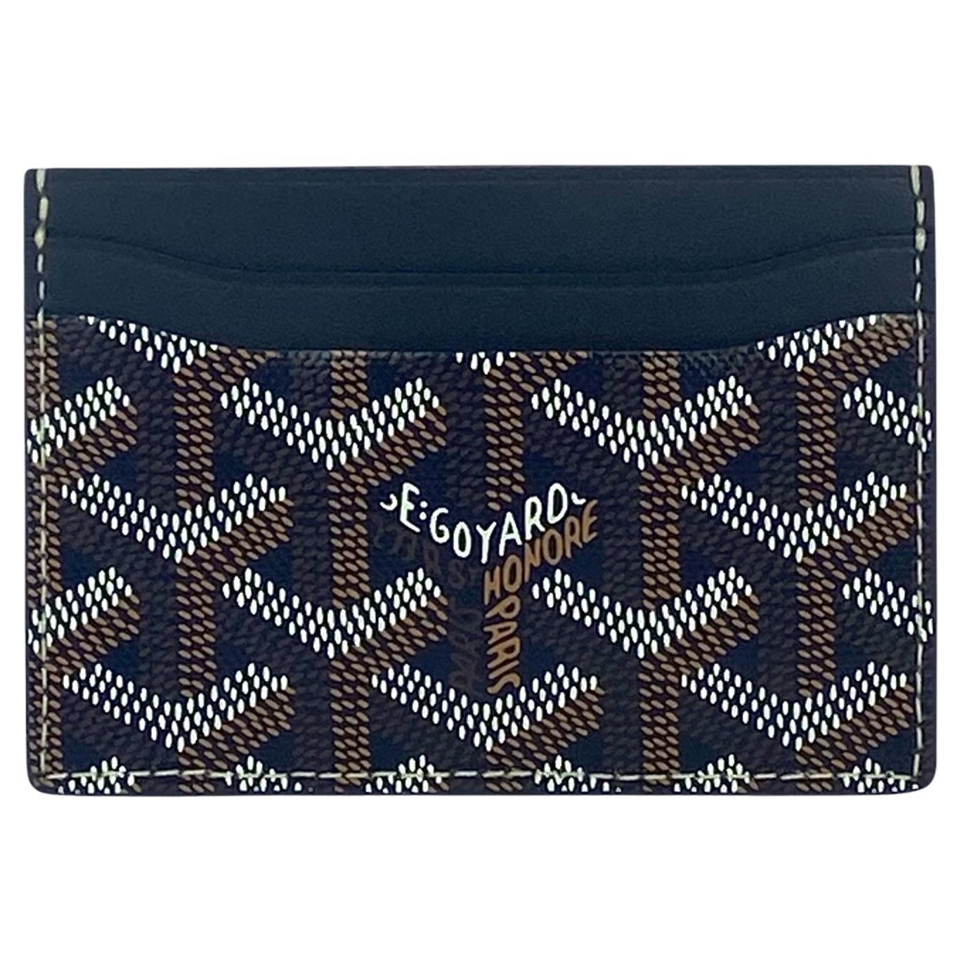 How can you tell if a Goyard wallet is real?
