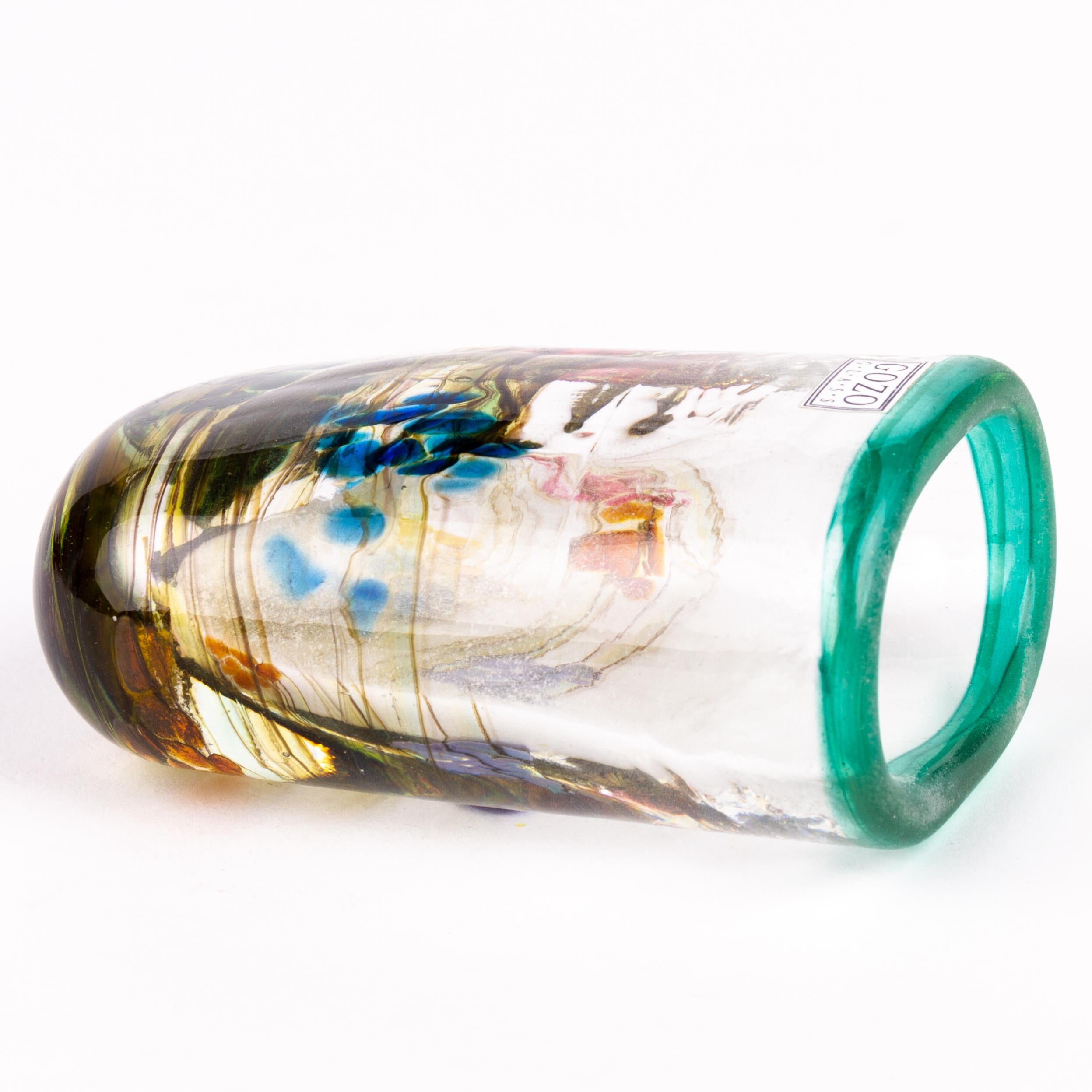 Gozo Maltese Glass Designer Vase 1