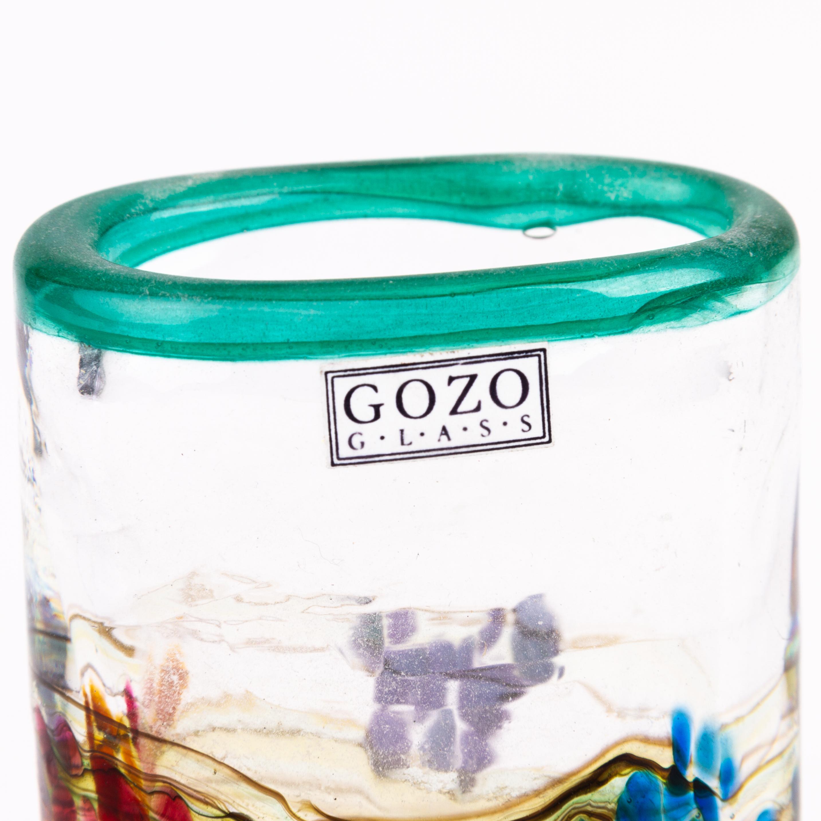 Gozo Maltese Glass Designer Vase 2