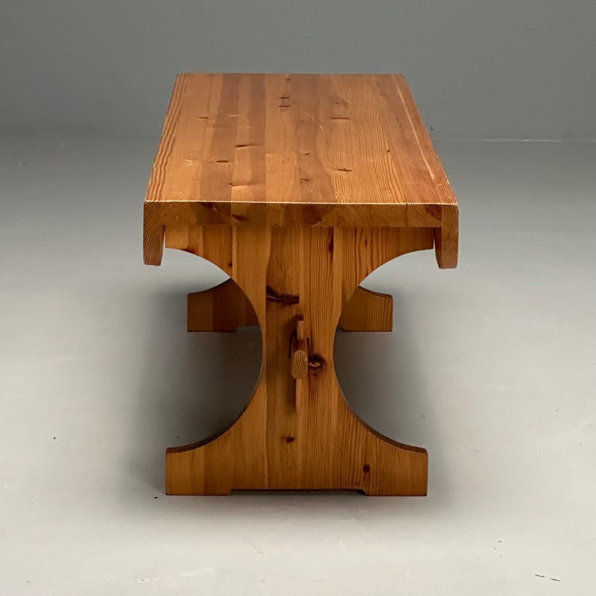 GP, Swedish Mid-Century Modern, Banc, Pin, Suède, 1978 en vente 4