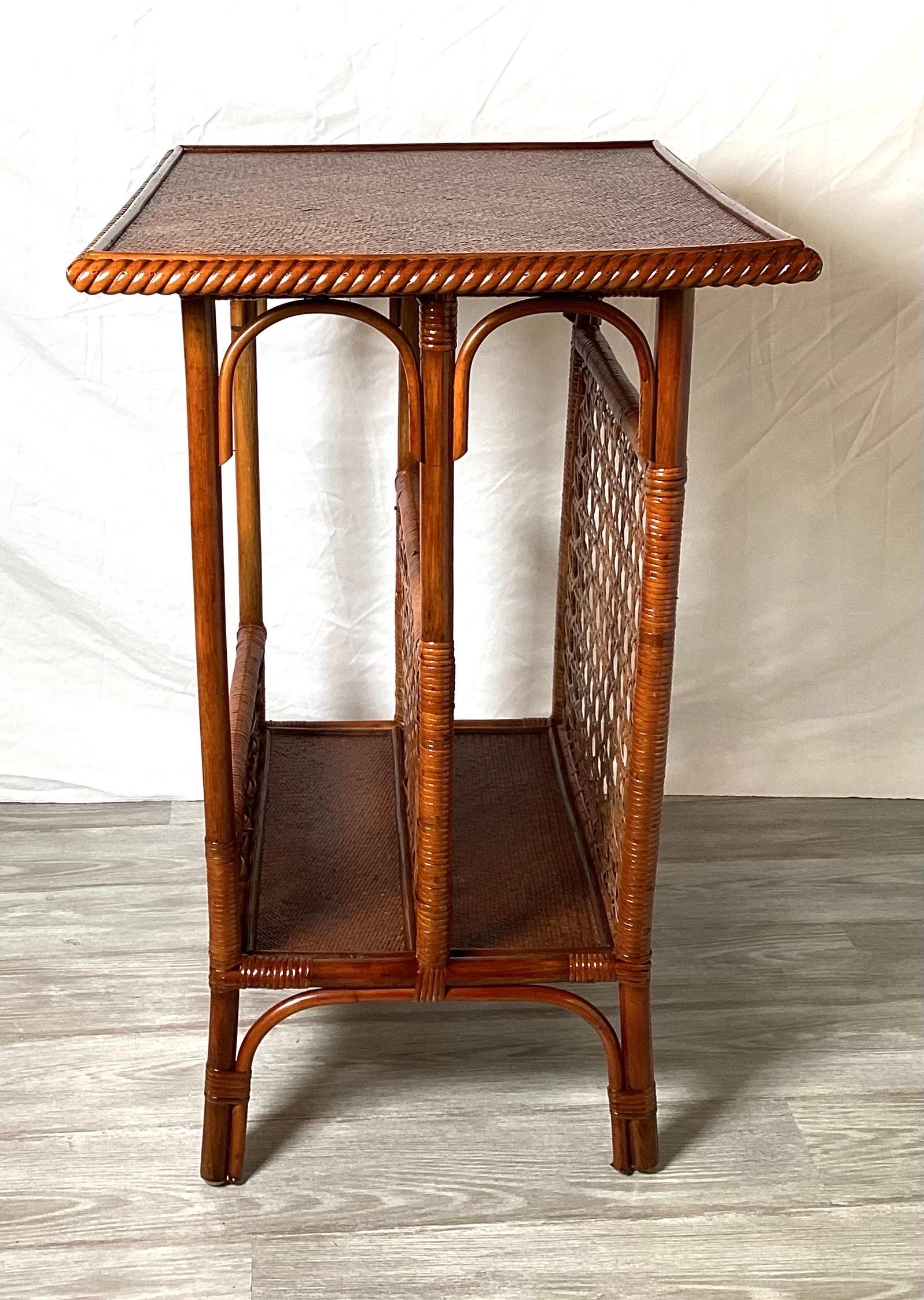 Early 20th Century Bamboo Table For Sale 1