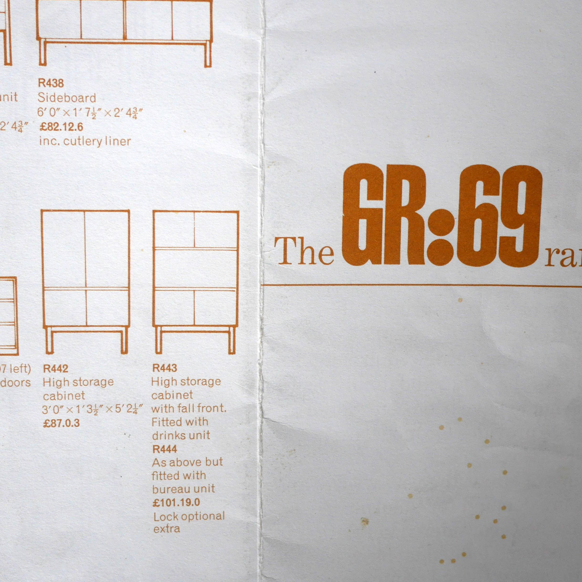 GR69 Teak Cabinet by Robert Heritage for Gordon Russell, circa 1969 9