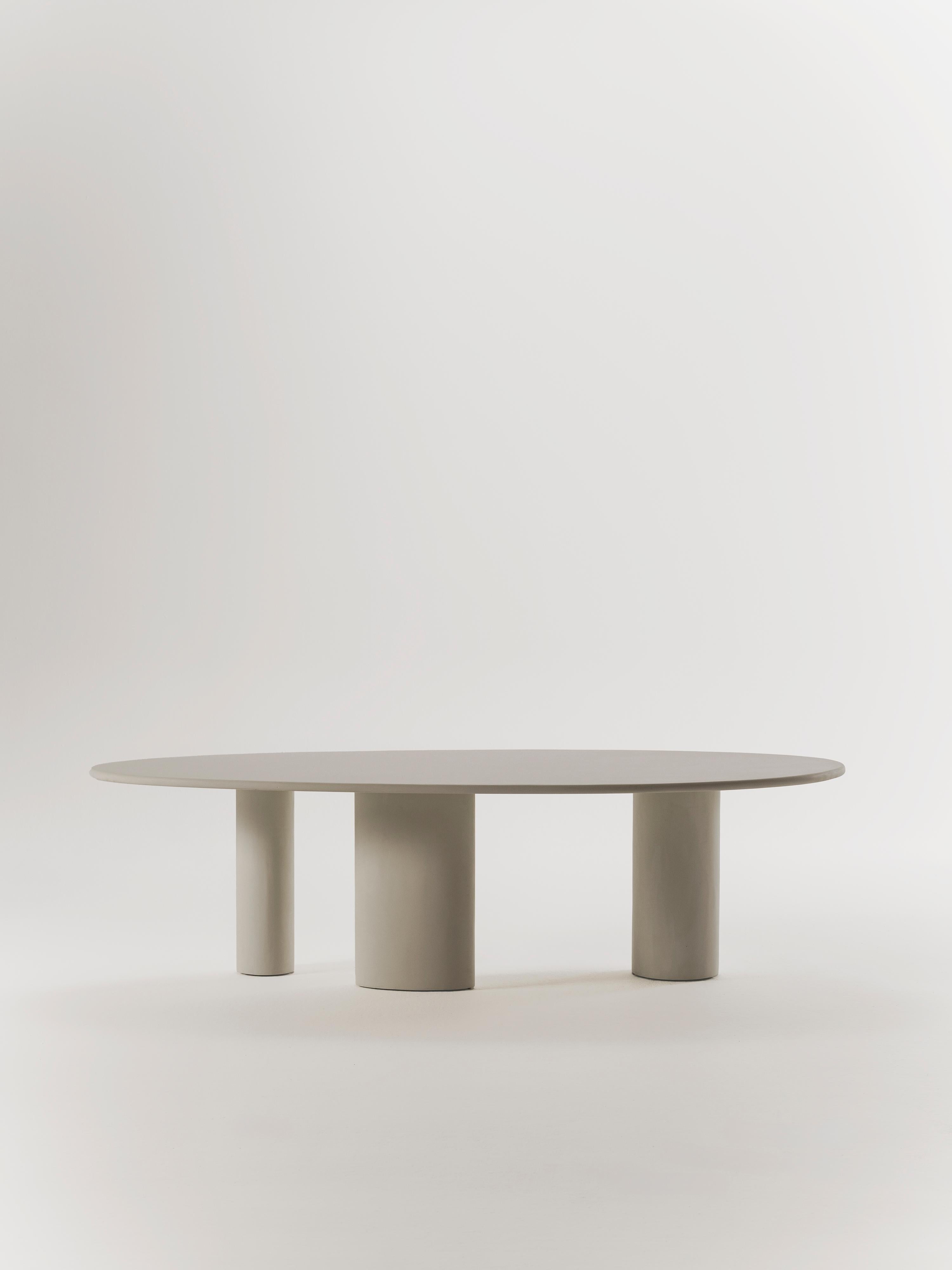 Hand-Crafted Graça Microcement Dining Table by Marlot Baus For Sale