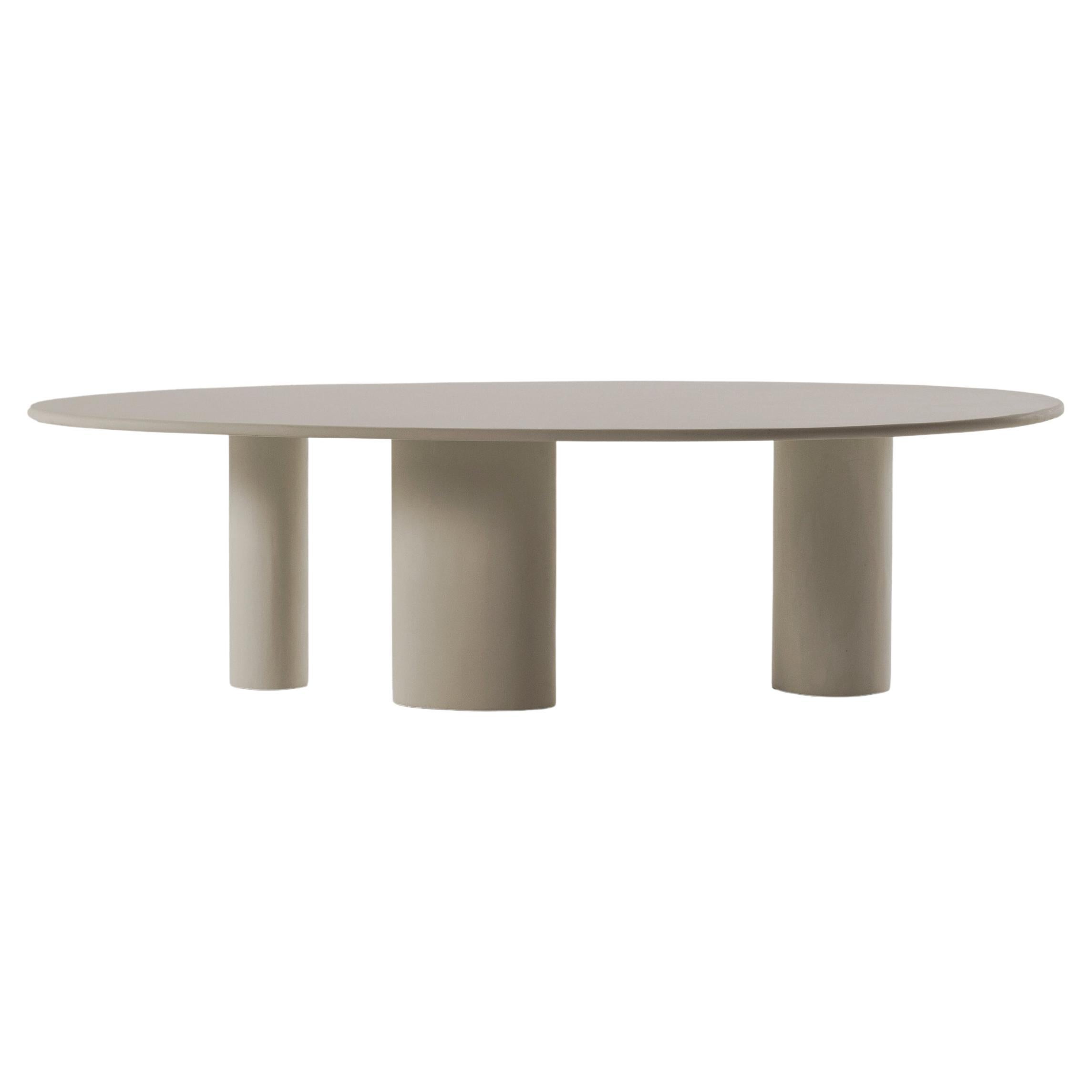 Graça Microcement Dining Table by Marlot Baus