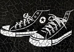 Chucks - Stained glass original