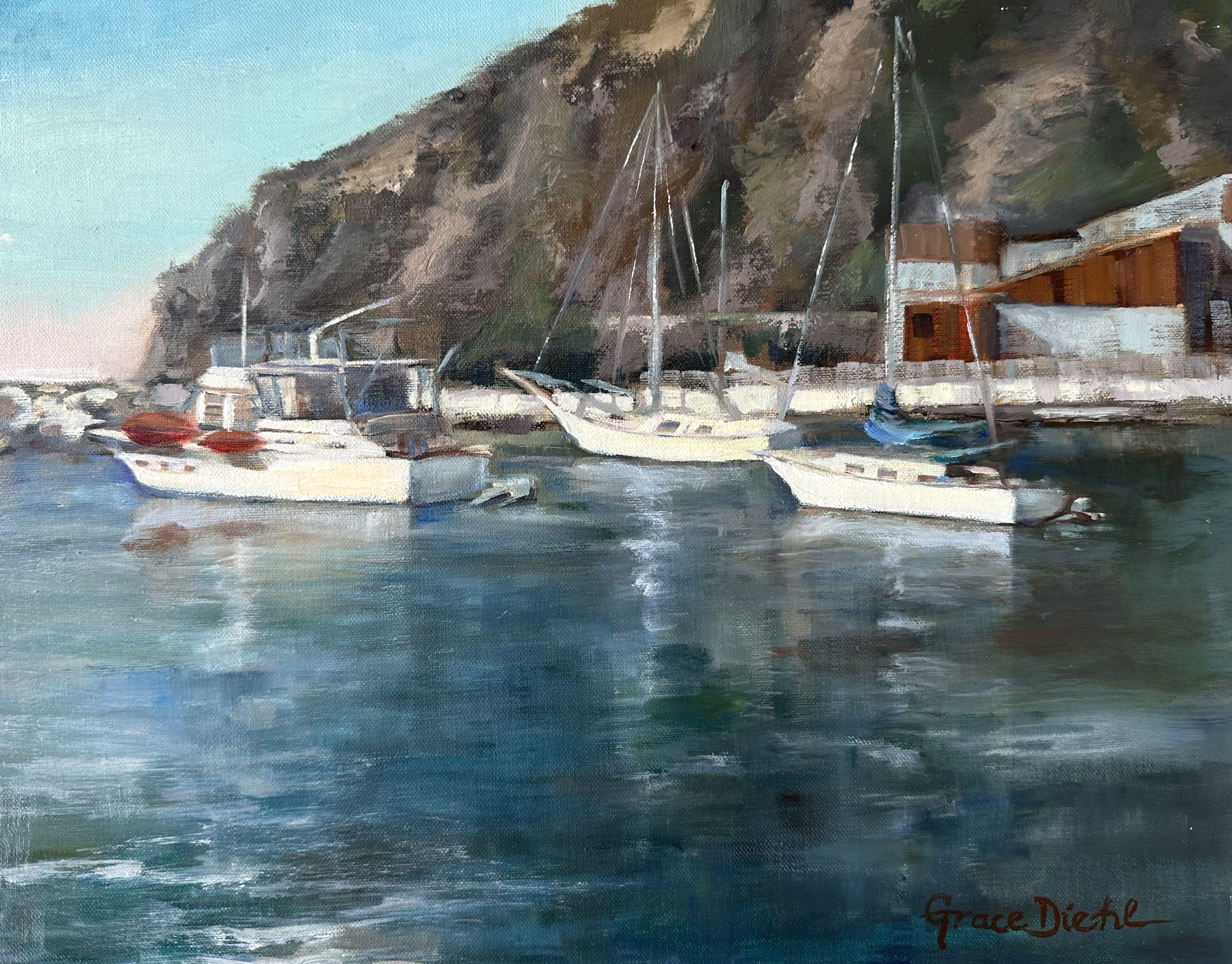 As a fine artist who specializes in plein air painting, I love to explore new and interesting places to paint. Recently, I discovered the stunning beauty of Dana Point, CA, and I was immediately inspired to create a painting from this special place.