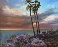 Laguna by Twilight, Painting, Oil on Canvas