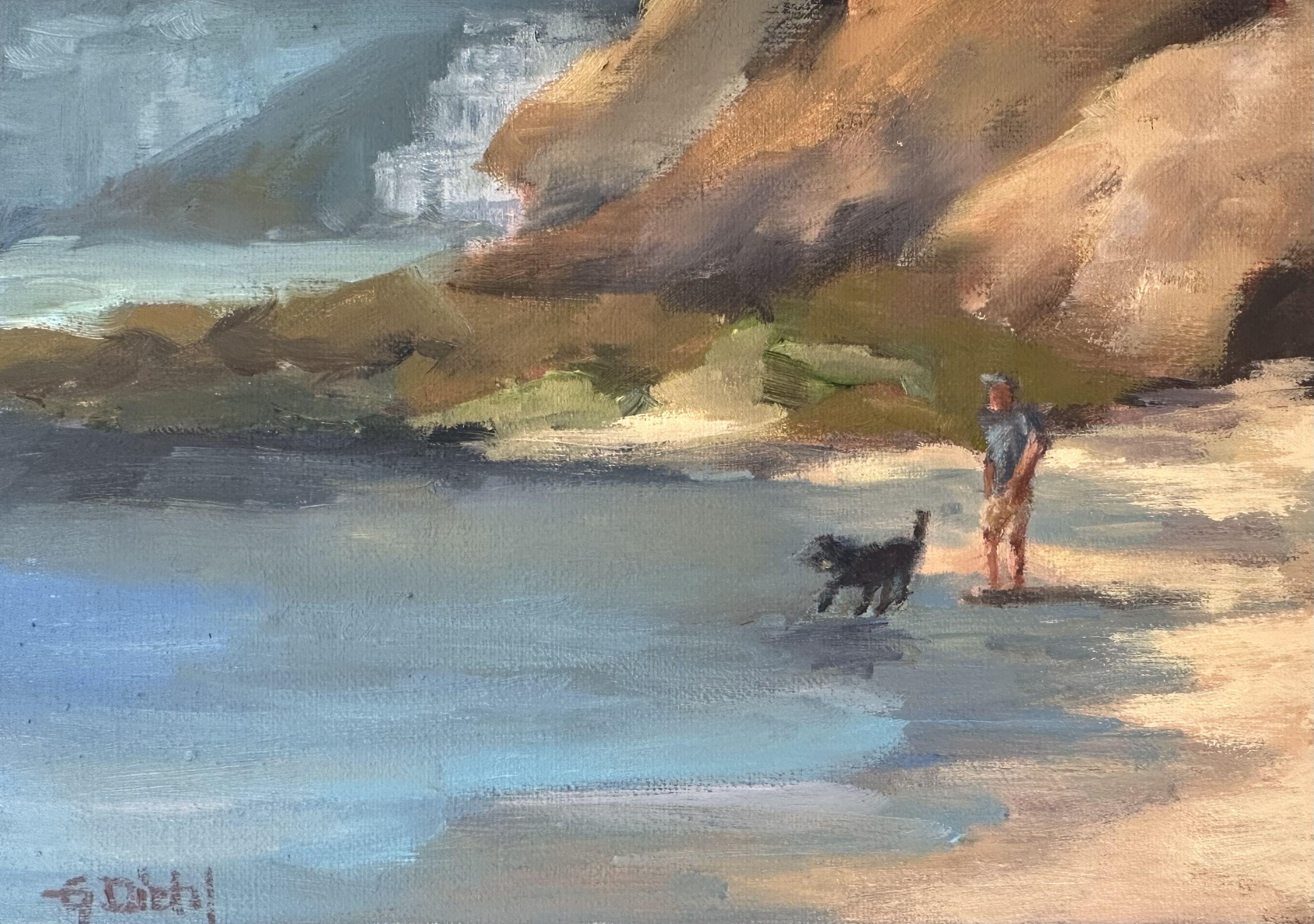 La vida es buena, Pintura, Óleo sobre lienzo - Painting de Grace Diehl
