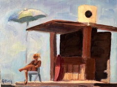 No Surfing, Painting, Oil on Canvas