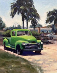 Vintage Verdant, Painting, Oil on Canvas