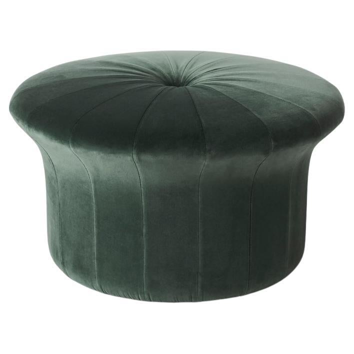 Grace Forest Green Pouf by Warm Nordic